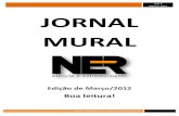 Março - Jornal Mural NER Esporte e Entretenimento