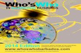 2014 Who's Who in Barbados Business iEdition