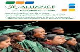 2014 2015 Alliance Enrollment Brochure