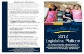 2012 Legislative Action Committee Platform