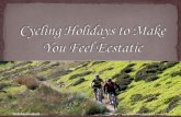 Cycling Holidays to Make You Feel Ecstatic