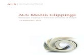 AUS Media Updates 13 09 2012