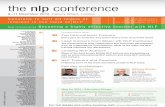 NLP Conference 2012 Full Programme