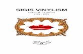 Sigis Vinylism Official Catalog 2008 - 2010