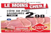 Leader Price Martinique - 15-08 > 21-08-2012