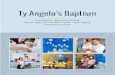 Ty Angelo's Baptism