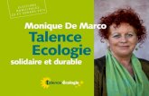 Programme Talence Ecologie 2014