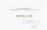 MSEK - stanovy - platné k 28.3.2012