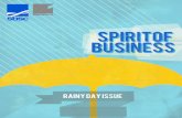 Spirit of Business - The Rainy Day Issue