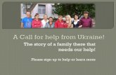 Call for help from Ukraine orphan house