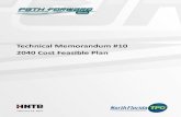 2040 LRTP Tech Memo #10: Cost Feasible Plan