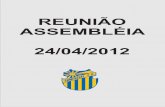 Reunião Assembléia 24/04/2012