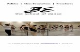 BE School of Dance Brochure