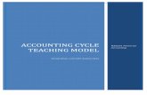 Accounting Cycle Teaching Model