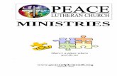 Ministries Booklet - Peace Lutheran Church