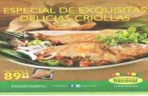 delicias criollas en el nacional