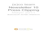 Newsletter 10 + Press Clipping Mayo