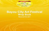 Bayou City Art Festival Memorial Park 2011 Wrap Book