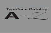 Typeface Catalog A–Z