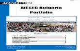 AIESEC Bulgaria National Protfolio 2012/2013