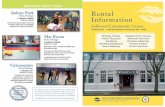Sellwood Community Center Rental Brochure