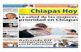 Chiapas Hoy en Portada &  Contraportada