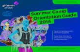Summer Camp Orientation Guide