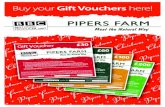Pipers Farm Gift Voucher POS