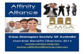 CMSA Member Benefits Directory 2014