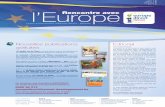 Newsletters Europe Direct hainaut n°4 Octobre 2009