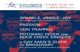 Gay Men's Chorus of Washington 2013-2014 Season Brochure
