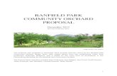 Banfield Community Orchard Proposal