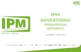 IPM Advertising Présentation Nationale Finale