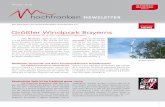 Hochfranken Newsletter Mai 2012