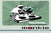 monkie #02: Stop dancing... the DJ is playing solitaire!
