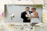 Marissa & Jason's Wedding Album Design