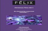 Christmas Menu at Felix Restaurant