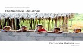 Sustainability in Developing Communities - Reflective Journal - Fernanda Batista