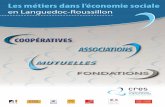 Les métiers dans l'économie sociale en Languedoc-Roussillon