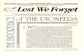 Lest We Forget Periodical - Vol. 1, 1st Qtr. 1991, No.1