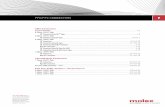 Molex MX10 Catalog Section F FFC/FPC Connectors