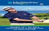 2011 McGladrey Classic Spectator Guide