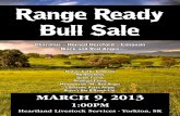 Range Ready Bull Sale