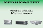 Menumaster professionele magnetrons 2011
