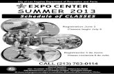 Final-EXPO Summer13 Schedule of Classes