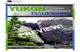 Yukon Bouldering Guidebook Preview - ROCK GARDENS