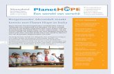 Planet Hope Nieuwsbrief Nr 1 Juni 2011