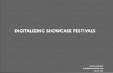 Digitalizing showcases