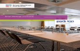 Park Inn by Radisson Zurich Airport Conference Brochure UK