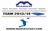 Catalogo Volley MABERSPORT 2013/14